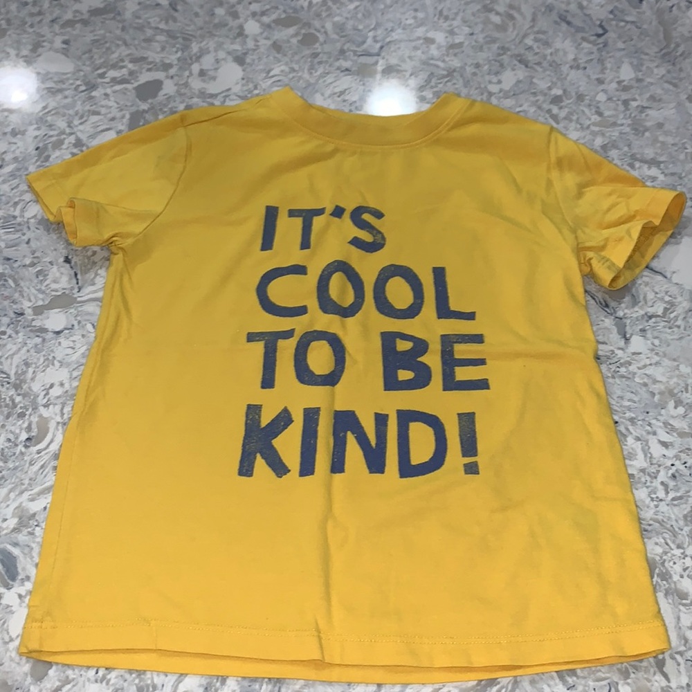 Like new, Cat & Jack yellow tshirt size XS